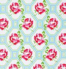 Sugar Hill- Rose Trellis - Bluex